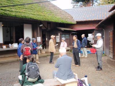 三鷹市大沢の里水車経営農家を訪問