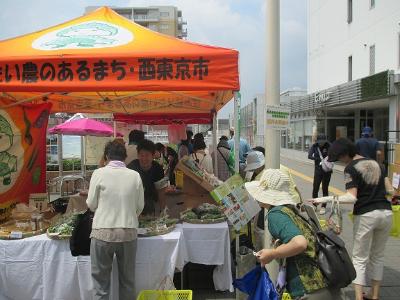 写真：開始直後からたくさんの方がご来場！