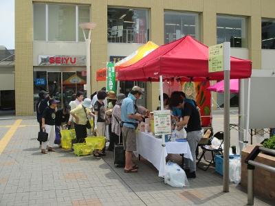 暑い中、大勢の来場者で賑わいました！