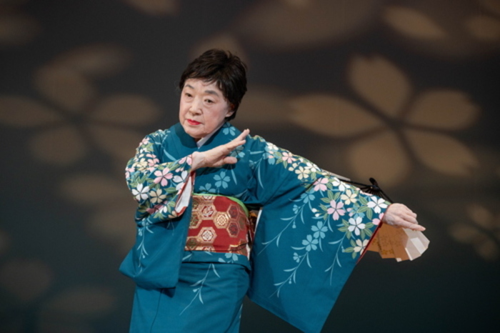 日舞の部の様子
