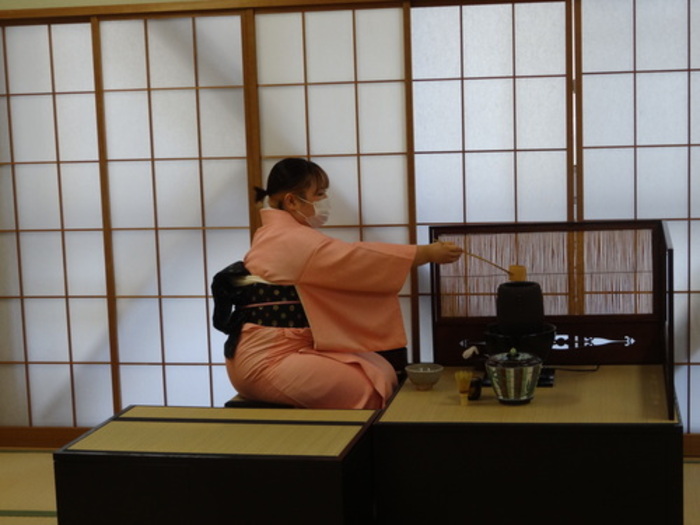 茶道の部の様子