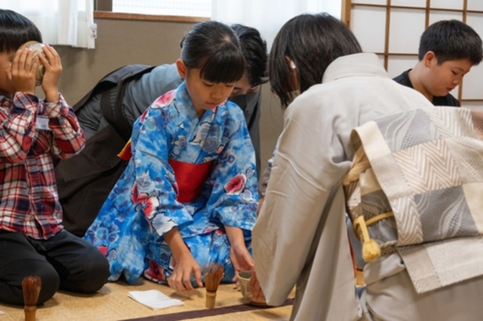 茶道の部の様子