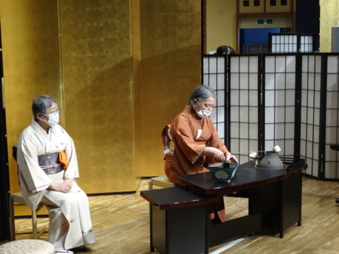茶道の部の様子
