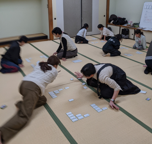 講師は杉並かるた会