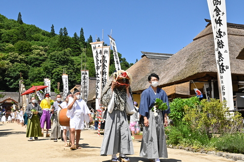 大内宿 半夏まつりの写真