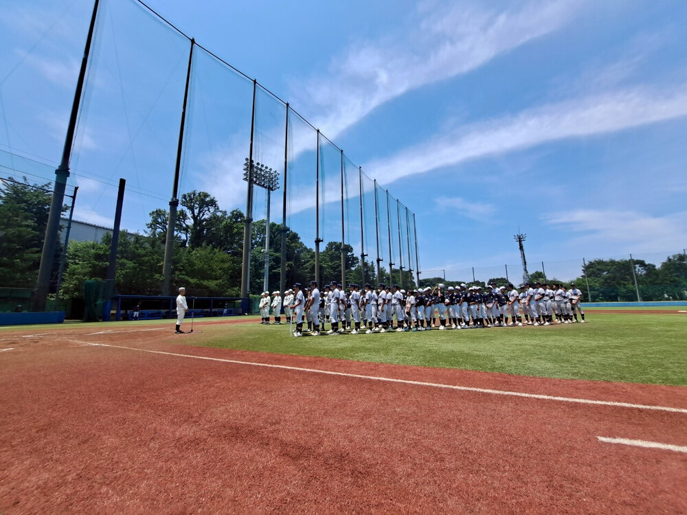 中学生・早稲田大学野球部の皆さまの画像