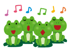 かえるのイラスト
