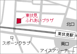 地図：東伏見ふれあいプラザ