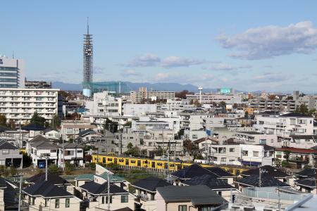 西東京市の全景