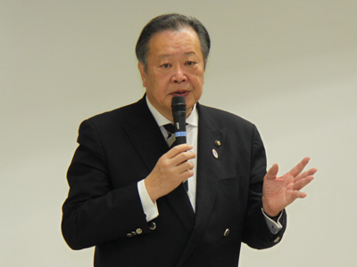 写真：都市農業フォーラム市長挨拶