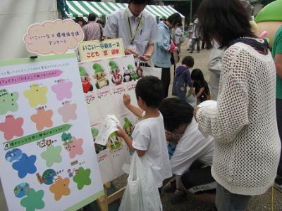 いこいーなこども「想」選挙投票の様子