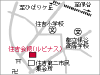 住吉会館地図