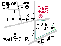 地図：保谷第二小学校